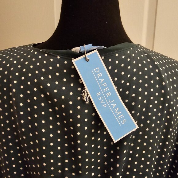 Draper James RSVP Green/White Long Sleeve Dress!  NWT! Size 3X - Picture 5 of 9